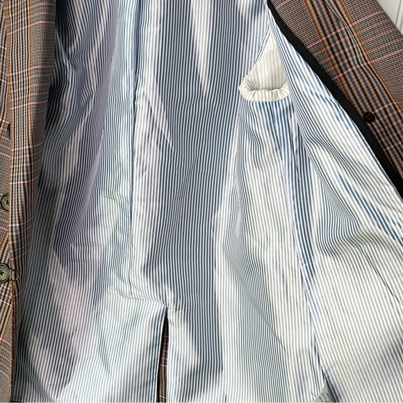 Veronica Beard Beacon Tuva Wool Blend Dickey Jacket Tartan Plaid Multi 10 - Picture 8 of 10